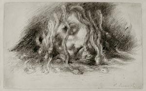 Retrato de Rafaela Flores Calderón como niña de Antonio María Esquivel